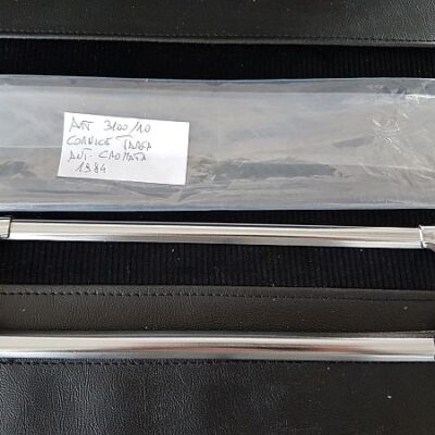 COPPIA CORNICI TARGA CROMATE FIAT 500 EPOCA