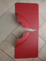 Coppia pannelli posteriori Fiat 500 F/R rossi