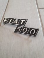 Fregio posteriore Fiat 500 R in zama