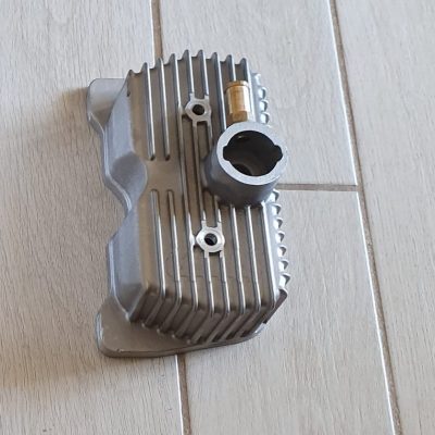 KIT Coperchio punterie E COPPA OLIO in alluminio neutro Fiat 500/126