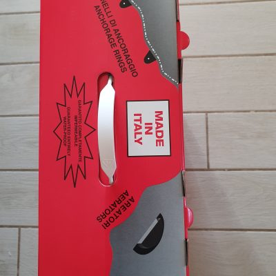 Telo copriauto da esterno rosso Fiat 500