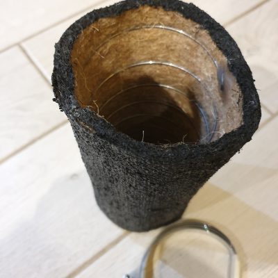 Tubo sotto scocca aria riscaldamento abitacolo Fiat 500