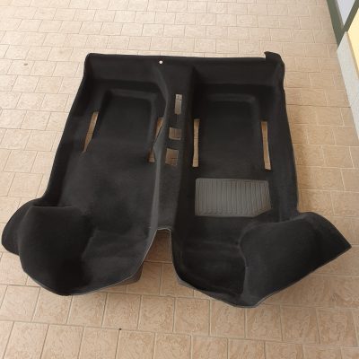 TAPPETO Moquette nera 1 ZERBINO Fiat 500