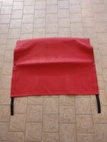 Capote rossa completa di telaio Fiat 500 F/L/R