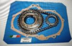 Kit completo distribuzione alta qualità con catena a. rulli Fiat 500/126