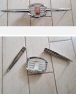 Fregio anteriore in metallo cromato Fiat 500  D/  F