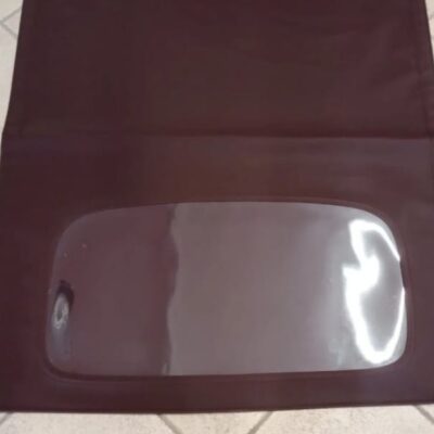 Telo capote bordeaux Fiat 500 N/D trasformabile con OBLÒ