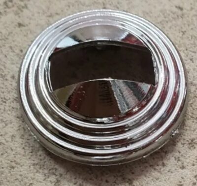 Rosone cromato maniglia apriporta Fiat 500