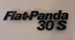 FREGIO SIGLA  POSTERIORE  FIAT  PANDA 30 S